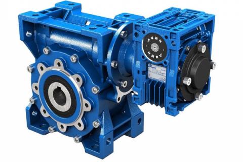 червячный двухступечатый редуктор NMRV 030/040